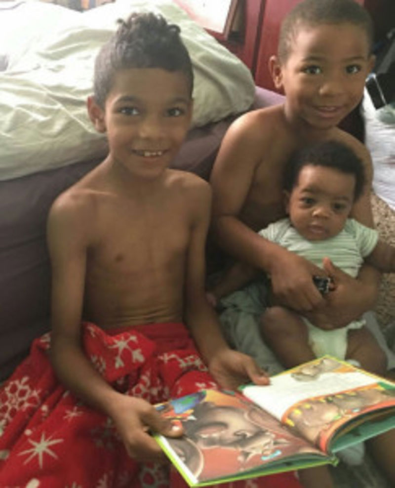 8-year-old Jaikare Rahaman, 5-year-old Jeremiah Adams and 2-month old Avery Robinson were found dead from multiple stab wounds