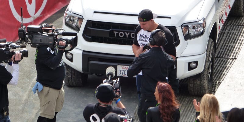 Gronk at AMA Supercross