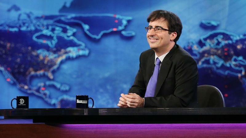 Illustration for article titled John Oliver's new HBO show has a name and a premiere date