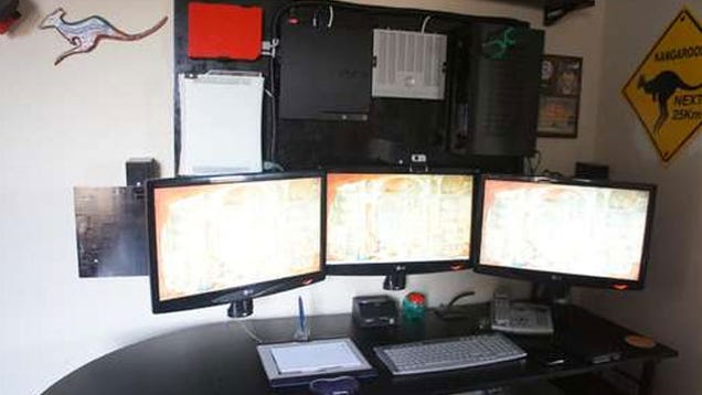 The Wall -Mounted Gaming Consoles Workspace