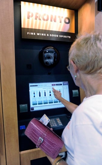 Illustration for article titled Wine Vending Machines Come To P.A. Grocery Stores