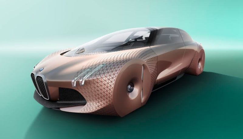 Imagen: diseño conceptual del BMW Next 100.