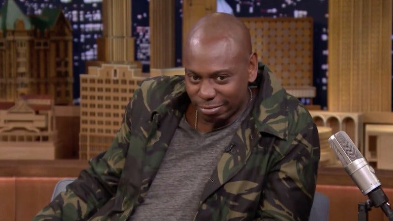 Illustration for article titled Heckler arrested for throwing banana peel at Dave Chappelle