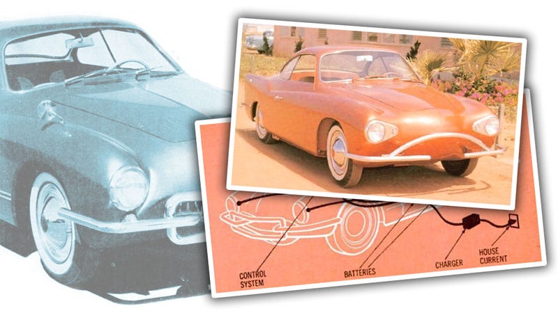 Illustration for article titled The First Electric 'Volts-wagen' Was Named For A Dentist