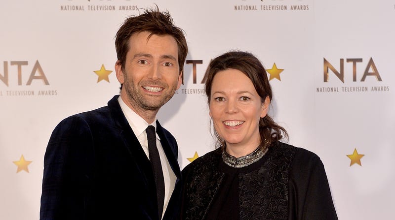 Illustration for article titled David Tennant has a podcast, and his first guest is Olivia ColmanÂ