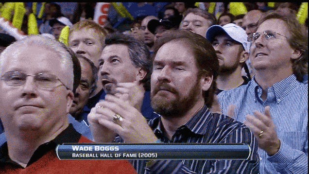 Here Is A Gif Of Wade Boggs Attempting To Dance At Last Night's