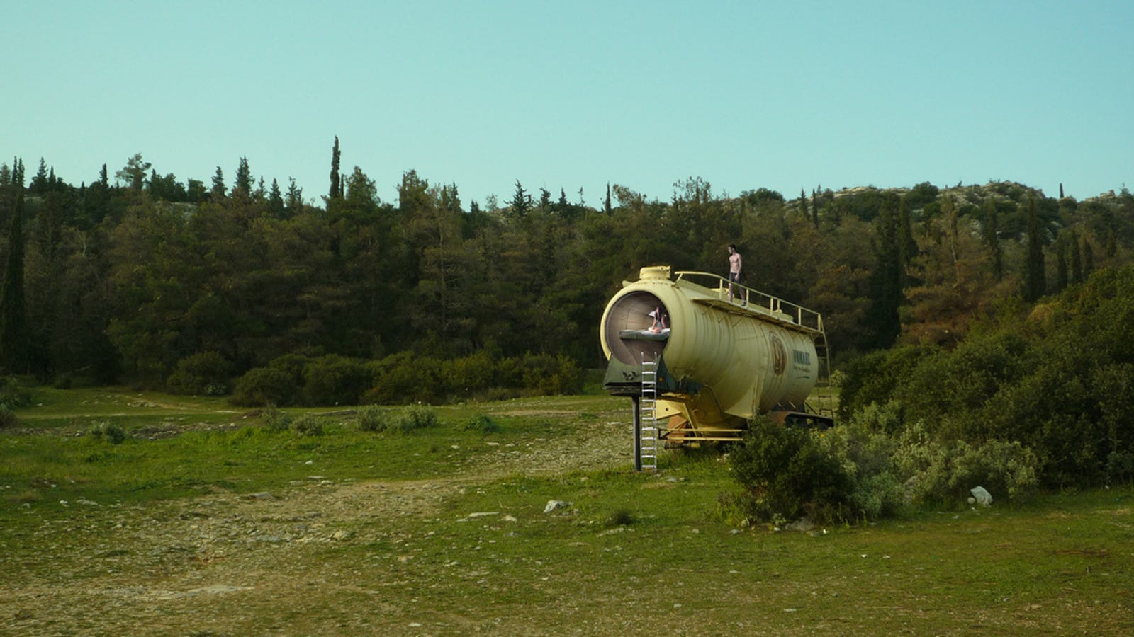 How To Convert A Tanker Truck Into A Post-Apocalyptic Home