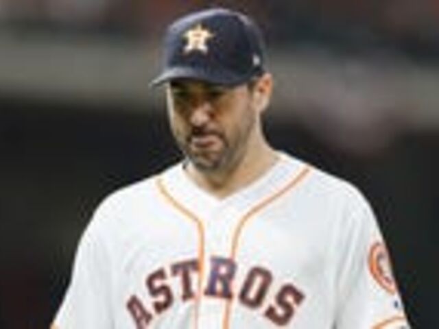 贾斯汀·维兰德(justin verlander)的要求,来自赛后新闻记者的astros