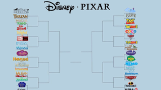 This Disney/Pixar Bracket Is Tearing the Internet Apart, So Tear It Some More and Show Us Yours