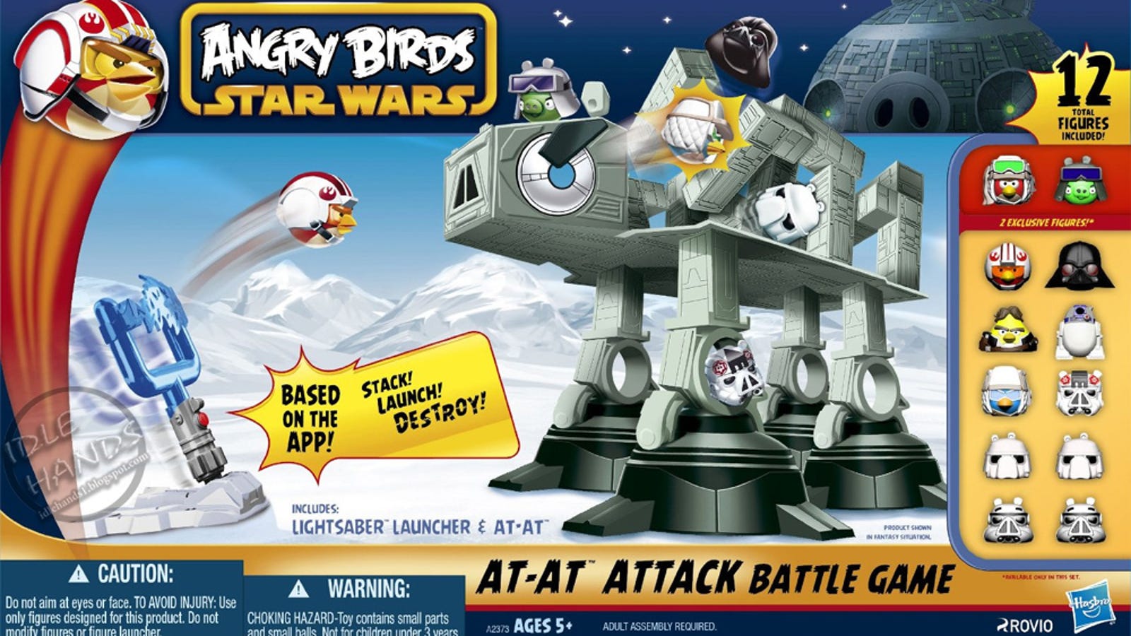 Smash an ATAT Full of Pigs in the Angry Birds/Star Wars