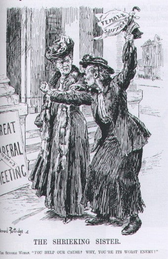 Illustration for article titled When Women Were Women, And Suffragettes Wielded Switches