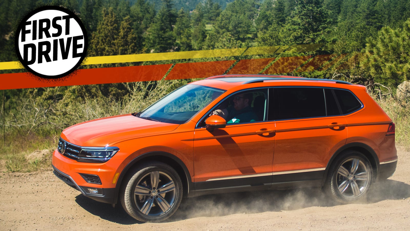 VW Tiguan Orange