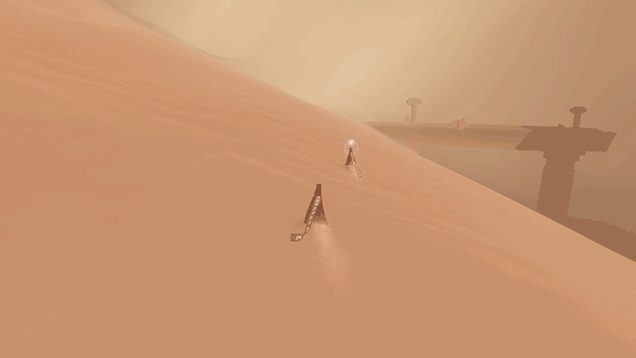 Sandwalking for Journey