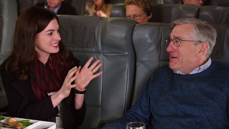 Illustration for article titled De Niro and Hathaway charm their way through Nancy Meyers’ The Intern