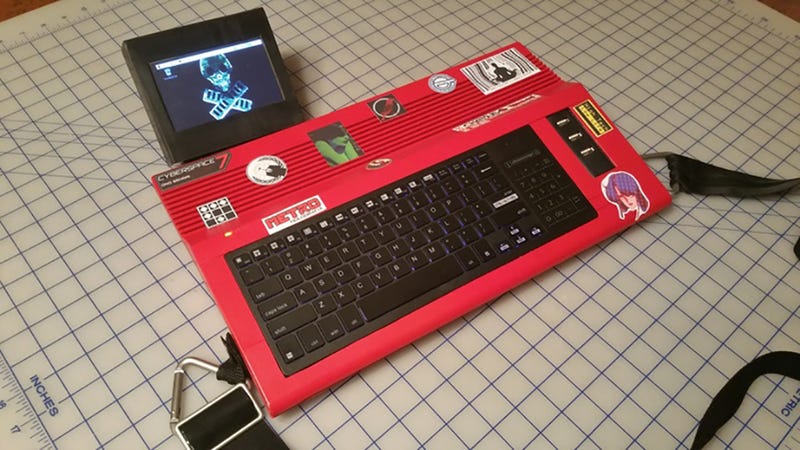 photo of Here's a Pretty Legit Gibsonian Cyberdeck image