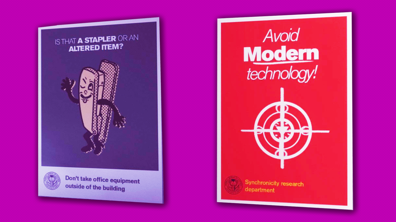 Illustration for article titled I Love The Posters Found In Control