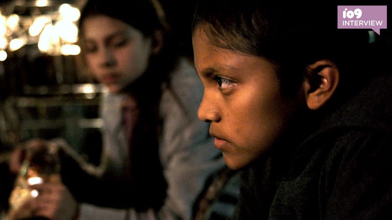 Shine (Juan RamĂłn LĂłpez), one of the tough but traumatized kids in the movie.