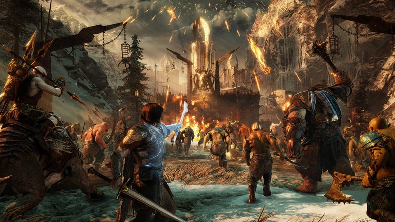 Goofy Orcs And Epic Battles Snap Middle Earth Shadow Of War