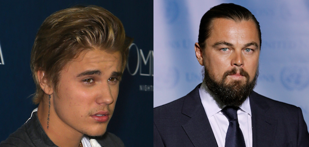 Justin Bieber Pledges Leonardo DiCaprio's Pussy Posse