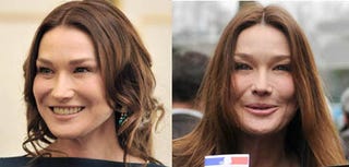 Illustration for article titled Carla Bruni Abandons A Nation By Looking Tired