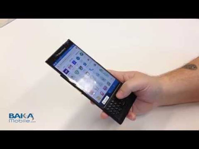This Leaked Android Blackberry Looks Downright Usable