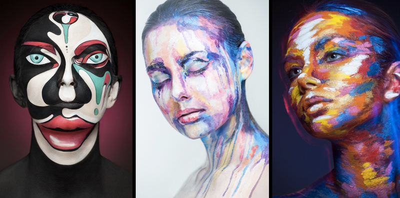 This 2D face makeup will hijack your brain