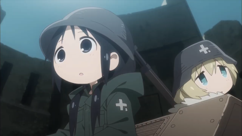 Our intrepid duo - Chito (L) and Yuuri (R)