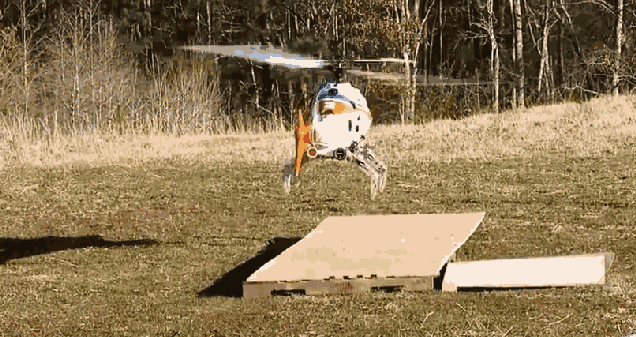 DARPA's Robotic Landing Gear Could Revolutionize How And Where Helicopters Land