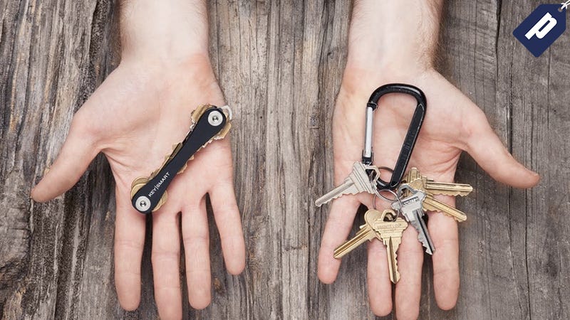 Illustration for article titled Ditch Your Bulky Keyring For KeySmart, Now Just $15.99