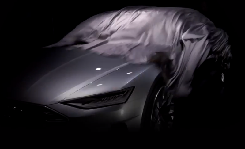 Illustration for article titled Audi A9 Teased!!