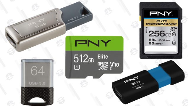 Load Up On Flash Storage With Amazon's One-Day Blowout