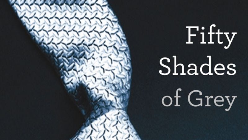 Illustration for article titled Fifty Shades Of Grey now also ruining classic literature