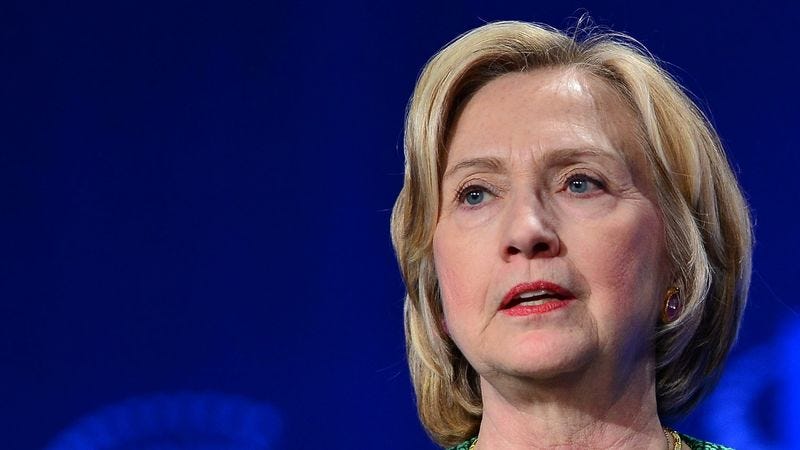 Illustration for article titled Hillary Clinton To Nation: ‘Do Not Fuck This Up For Me’