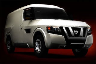 Illustration for article titled Nissan NV2500 Concept Set For Fuzzy Detroit Debut