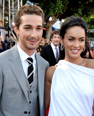 Illustration for article titled Megan & Shia Probably Said Something Untoward At Transformers Premiere