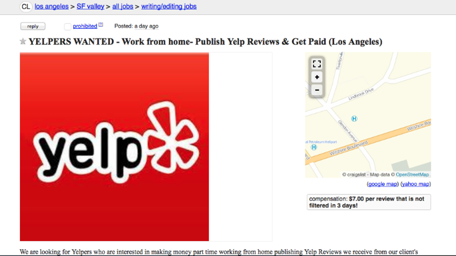 someone claimed my business yelp