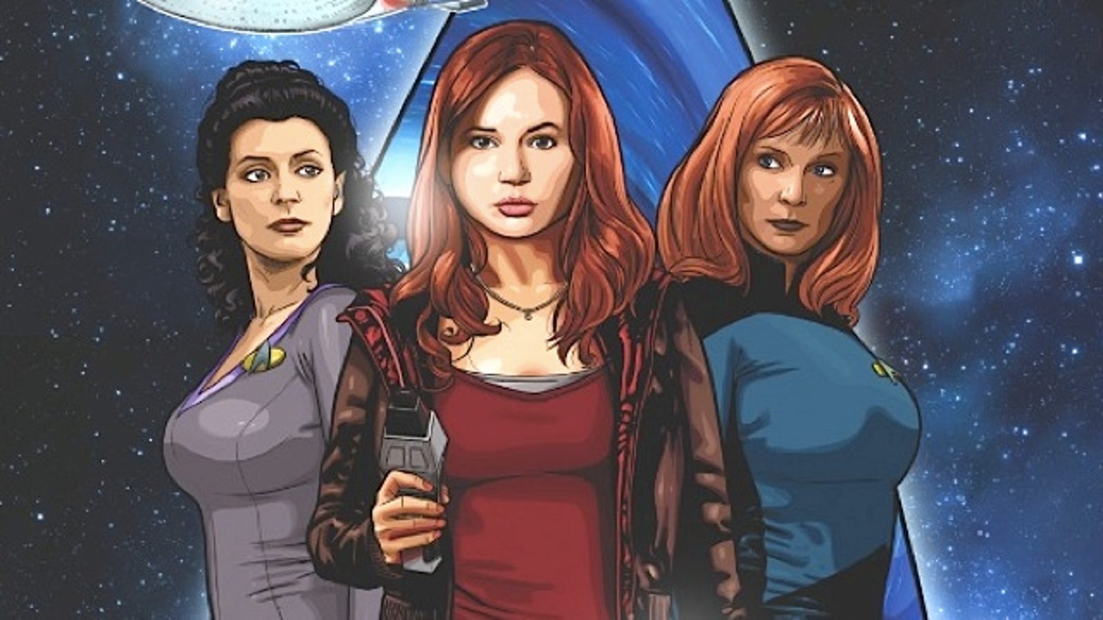 A First Look At The Star Trekdoctor Who Crossover Comic 8330