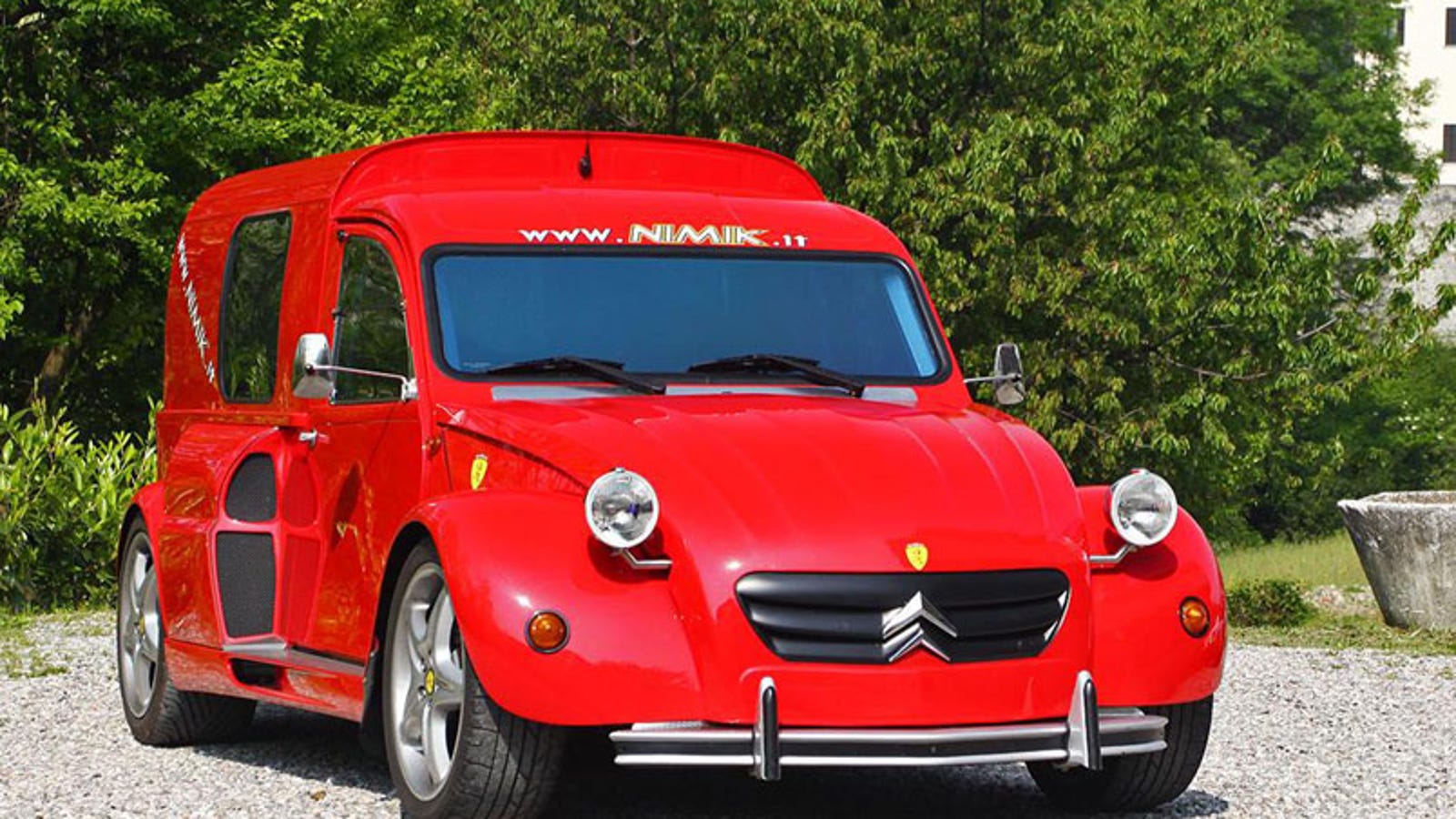 Baddest Citroen 2cv Ever Sports Ferrari F355 Guts