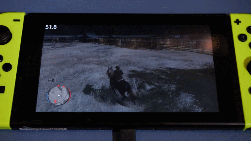 Iată Red Dead Redemption care rulează la 60 fps pe un Switch piratat