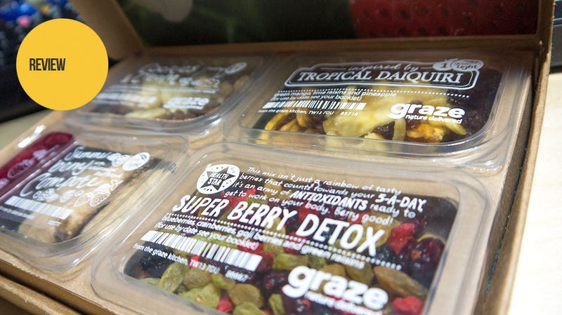 Illustration for article titled Graze.com Healthy Snack Delivery: The Snacktaku Review