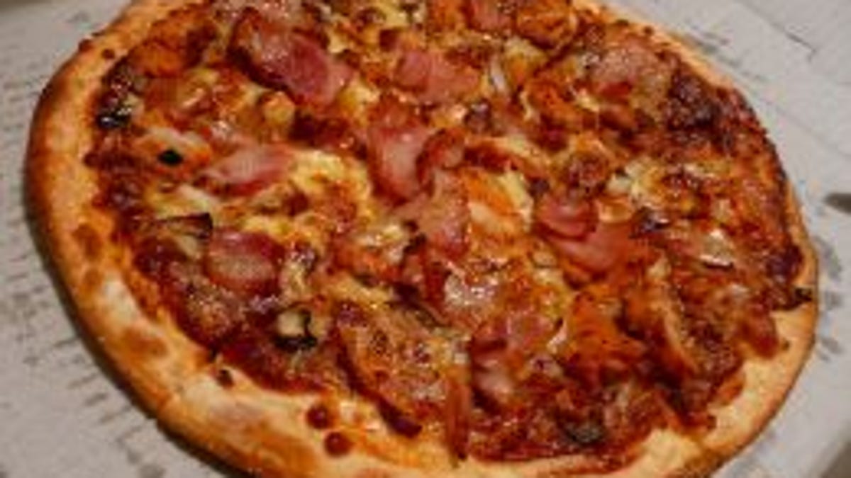 hawaiian bbq pizza dominos