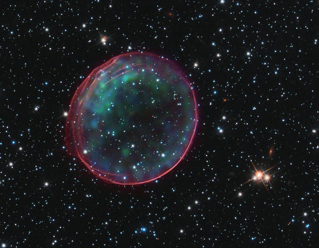 This Supernova Remnant Is a Festive Holiday Bauble