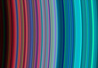 Illustration for article titled Saturn's Rings Are Even Weirder (And Prettier) Up-Close