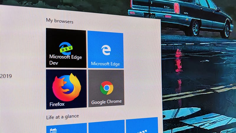 Illustration for article titled All the New Details About Microsoft&#39;s Rebooted Edge Browser