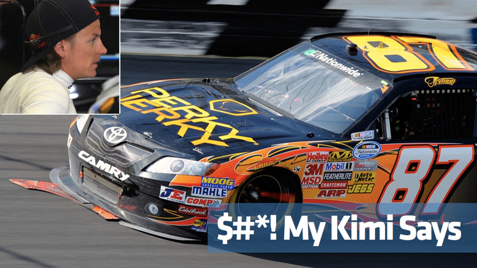 The ten funniest things Kimi Raikkonen said in his NASCAR debut