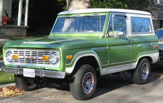 Early 1970s Ford Bronco Ilration For Article Led Early 1970s Ford Bronco
