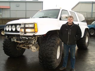 Illustration for article titled GMC Suburban with 49 Inch Tires Will Stop At Nothing