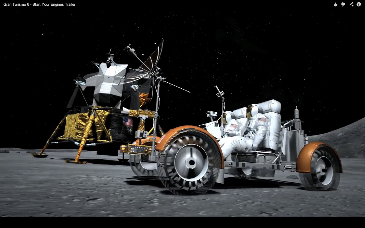 GT6 To Feature Apollo 15 Lunar Rover