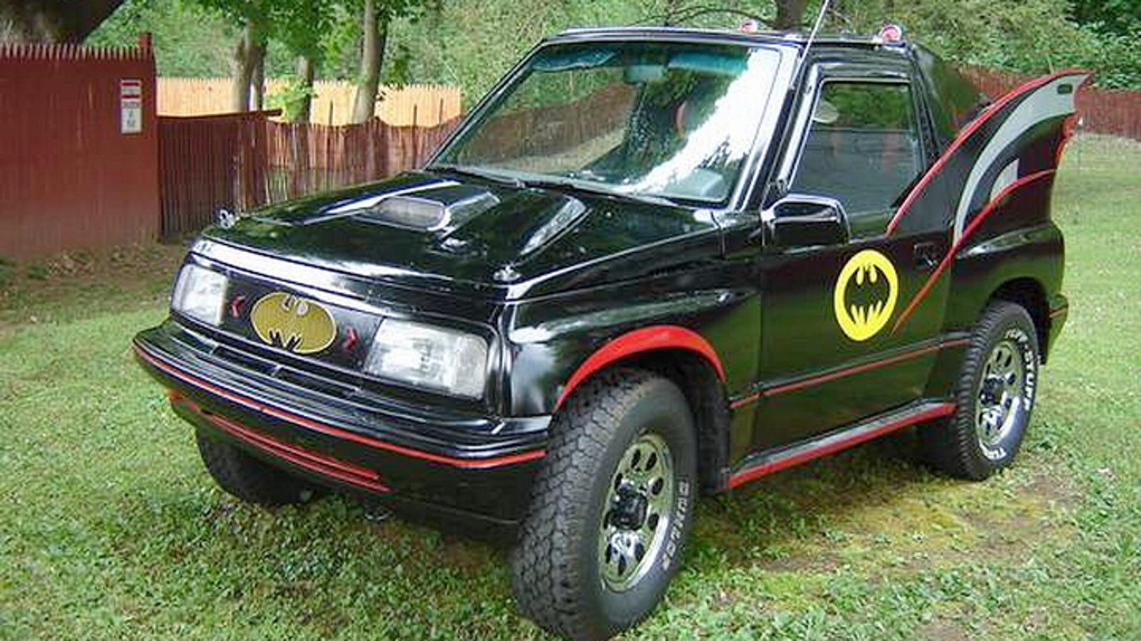 For 5,850, This 1991 Geo Tracker Is Your Caped Crusader