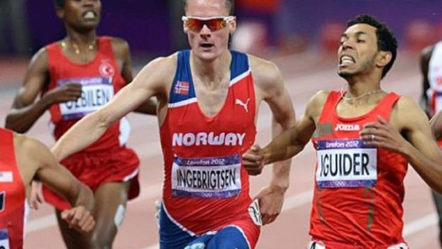 One Norwegian Runner Had An Unfortunate Uniform Malfunction During His Race
